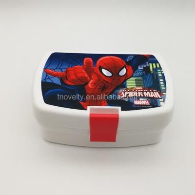 China Microwavable plastic school lunch box, high quality promotion gift lunch box for sale