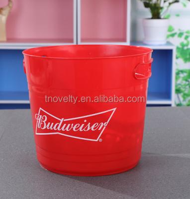 China 6L PP Ice Bucket Bar Wine Ice Bucket Selling Beer Plastic Viable Cheap Mulled Wine Bucket For Bar for sale