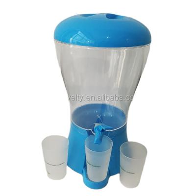 China Home/parties /picnic/resturant /hotel Home Parties Beverage Dispensers Popular Plastic Drink Kettle Juice Dispensers Cold Dispenser With Tap for sale