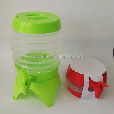 China Home / parties /picnic /resturant /hotel portable folding plastic juice beverage drink dispenser cold dispenser for parties, picnics for sale