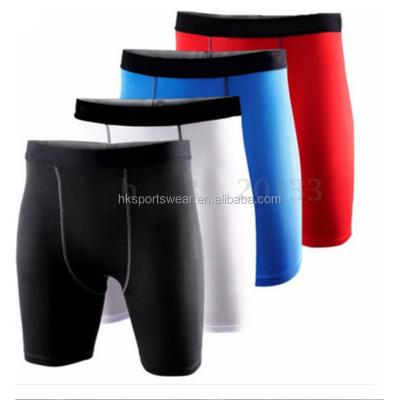 China Men Sports Antibacterial Custom Muttahida Majlis-e-Amal And Tight Boxing Compression Shorts BJJ Fighter Compression Shorts for sale