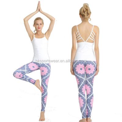 China Lycra Spandex Antibacterial Professional Sportswear, Womens Fitness And Yoga Custom Wear, Quality Cheap Yoga And Running Sets for sale