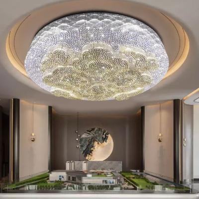 China New Product Modern Decoration Hotel Lobby KTV Custom Project Large Weeding Chandelier for sale