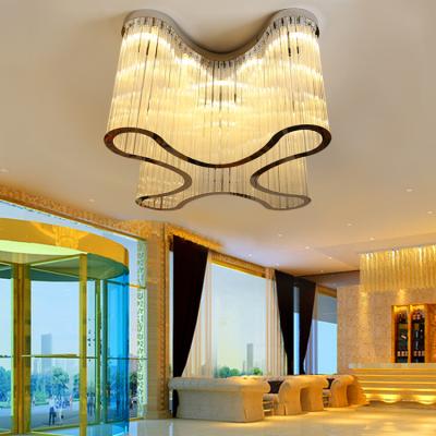 China Large Modern European Style Hotel Hanging Chandelier Elegant Wedding Chandelier ModernCustom Project for sale