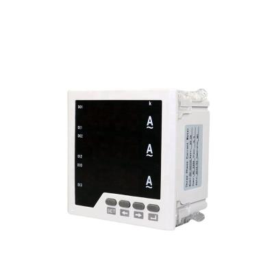 China ABS Plasitc 3 Phase Digital Amp Meter Current Meter Rs485 Modbus Meter for sale