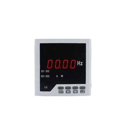 China Intelligent Settable Alarm Single Phase Frequency Meter CN-F51 Measurement for sale