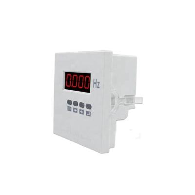 China Economic Type ABS Plastic Shell Housing Single Phase AC Frequency Meter for sale