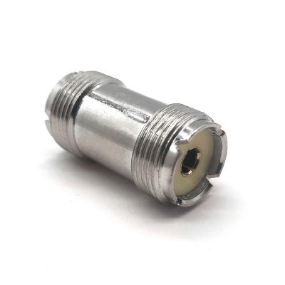 China RF UHF Connector UHF Female To UHF Female Plug Adapter for sale