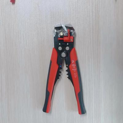 China Wire Stripping/Crimping Tool Plier Wire Stripper Crimper Self-Adjusting Wire Stripping/Cutter For 10-24 Wire Gauge For Electrician for sale