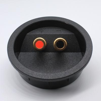 China speaker terminal board with push type post binding gold plating speaker cup speak-on XLR 6.35 plug YH-609 for sale