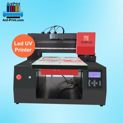 China Hotels a3 uv flatbed printer wood on wood block color printer for wood veneer printing machine uv printer for sale