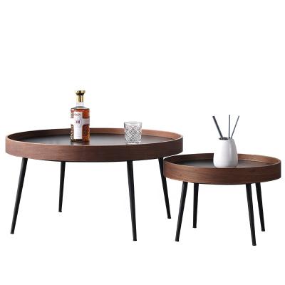 China (Others)Adjustable Cheap Coffee Tables Set Center Modern Wood Tables Italian Vintage Style Coffee Table Metal Legs for sale