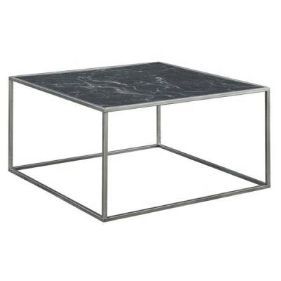 China Luxury Square Dining Table (Other) Metal Adjustable Nordic Round Modern Marble Top Frame Coffee Table Furniture Bedroom Living Room Coffee Tables for sale