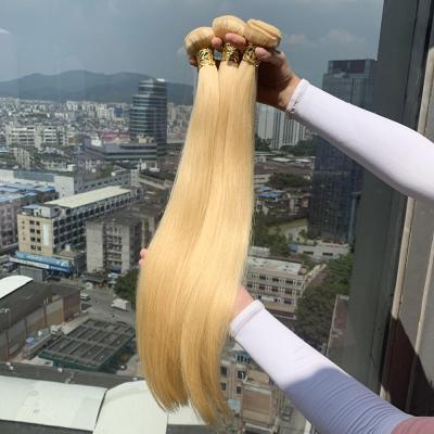 China Yes Hair XBL Factory Blonde Hair Extension, 613 Raw Cuticle Aligned Brazilian Hair, Virgin Cuticle Aligned Raw Brazilian Hair for sale