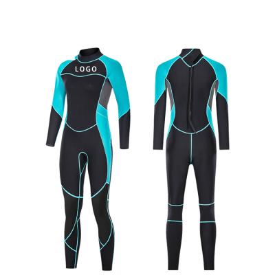 China Smooth Surfing Adult Swimwear Sunscreen Breathable Wetsuit Breathable One-Piece Long Sleeve For Women for sale