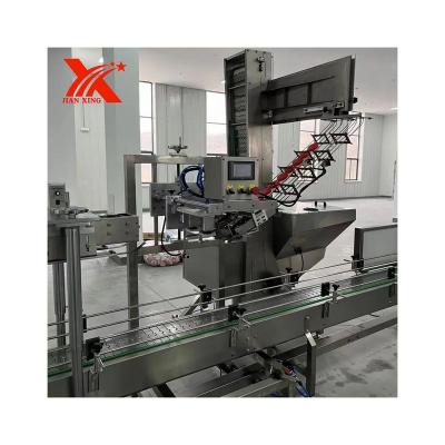 China Guangdong Lifting Type Plastic Lid Feeder Food Cover Sorting Automatic Capping Machine for sale