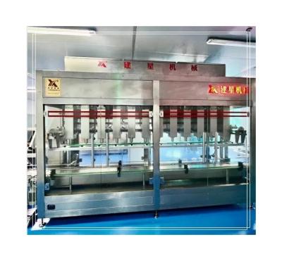 China Food factory price automatic vegetable frying oil bottle filling machine for sale