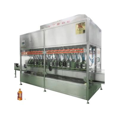 China Chain Food Frying Oil Filling Machine for Filling Sealing and Packing Production for sale