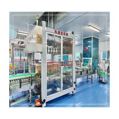 China Automatic line edible oil factory food oil filling line food oil filling machine production machine for sale