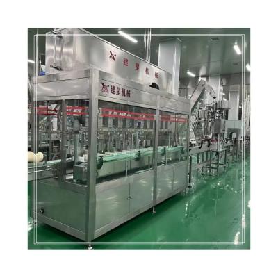 China Edible packing line liquid oil machine frying oil filler equipment edible oil plant grading line for sale