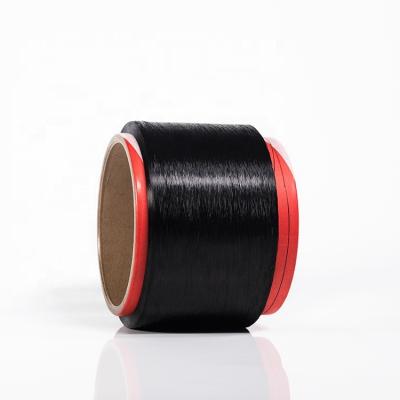 China High Tenacity AA Grade Black Color 45D/12F Nylon 6 HOY Yarn For Mesh Cloth for sale