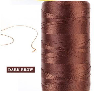 China 210D/3 Brown High Elastic Black Color Hot Selling Elastic Nylon Yarn For Shoes for sale