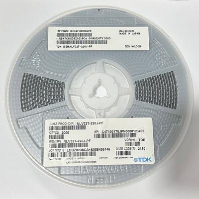 China Inductores TDK de RF NLV32T-220J-PF - Inductores SMD bobinas 1210 (3225 métricas) en venta