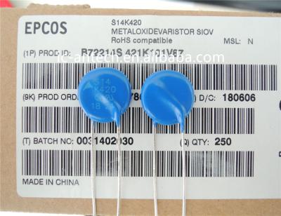 Китай B72580V350K72 MLV Varistors Epcos Varistors / Tdk Varistor продается