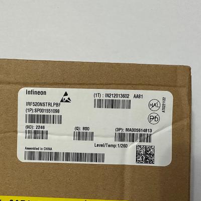 Chine IRF520NSTRLPBF   Infineon  100V Single N-Channel IR MOSFET in a D2-Pak package à vendre