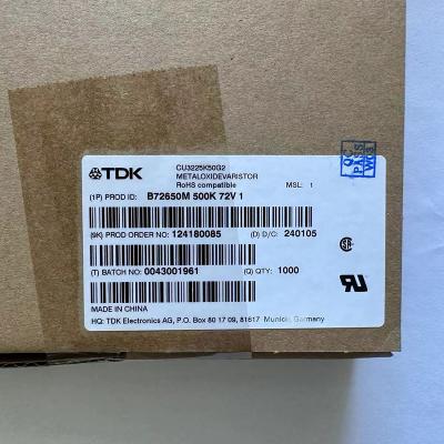 China B72650M0500K072   EPCOS/TDK  SMD Disk Varistors for sale