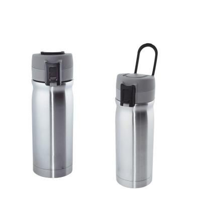 China 350/450ml PORTABLE Stainless Steel BPA Free Vacuum Thermos Drinking Bottle With Handle for sale