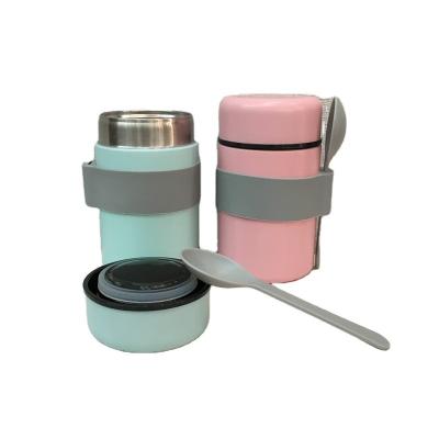 China PORTABLE High Quality Insulated Food Jar Sublimation Insulated Flask Warmer Lunch Box for sale