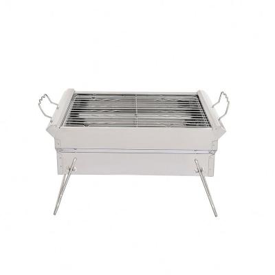 China Top Selling Outdoor Folding Charcoal BBQ Grills Camping Folding Rotisserie Barbecue Grill for sale