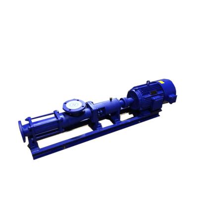 China For Sewage and Desliming Large Flow Sewage Screw Pump Spiral Conveying Concentrated Slurry Pump Spiral Emulsion Pump for sale