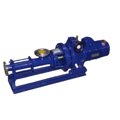 China For sales of high pressure and large flow single screw pump sewage and sludge low price for sale