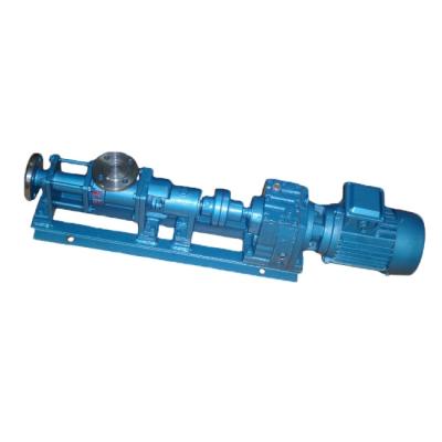 China For Sewage And Slurry Single Screw Pump For High Viscosity Slurry for sale