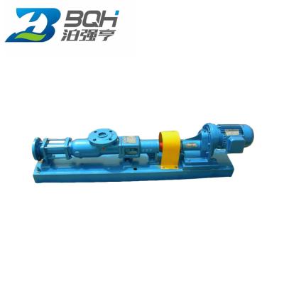 China Other large flow rubber screw pump is suitable for transporting concrete, mud and sewage for sale