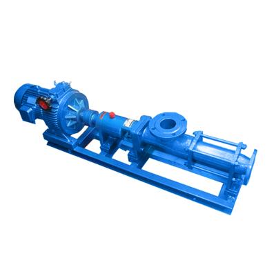 China Other manufacturer produces horizontal single screw pump, steel single screw pump and single screw cement pumpp for sale