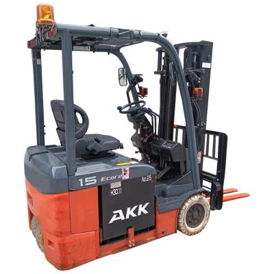 China Building Material Shops Electric Forklift 8FBE15 Second Hand Used 1.5 Ton Forklift for sale