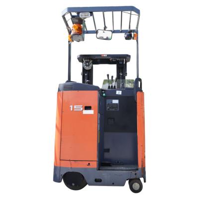 China Building Material Stores Used 1.5 Ton Electric Tires Solid Used Forklift for sale