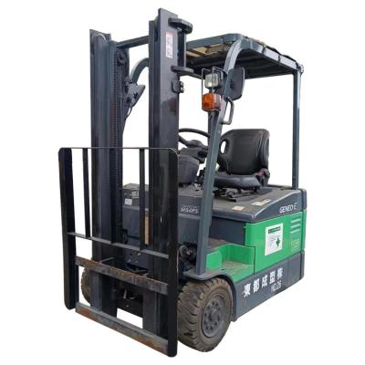 China Building Material Shops 1.5 Ton High Quality Second Hand Electric Portable Forklift for sale