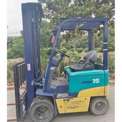 China Building material stores low price electric forklift 1.5 ton battery used forklift for sale