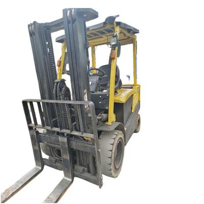 China Building material stores china supplier used batetry forklift 3ton with solid tires triple mast for sale