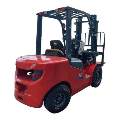 China 3 Ton Diesel New Construction Material Stores Diesel Forklifts CPCD30 for sale