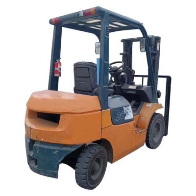 China Building material stores cheap price used diesel forklift 2 ton forklift for sale