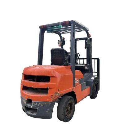 China Building Material Shops FDZN30 High Quality Second Hand Forklift 3 Ton Used Diesel Forklift for sale