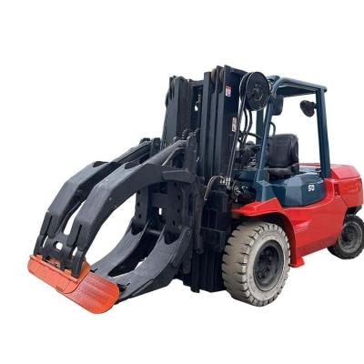 China Building Material Stores Low Price Forklift 5 Ton Diesel Used Forklift for sale