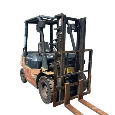 China Building material stores supply high quality forklift 2 ton diesel used forklift for sale