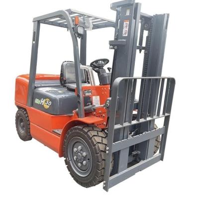 China Building Material Stores Low Price Forklift 3 Ton Diesel Used Forklift for sale