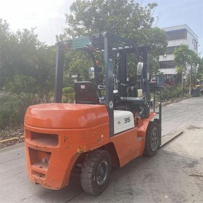 China Building Material Shops Best Selling 3.5 Ton Diesel Forklift Used for sale